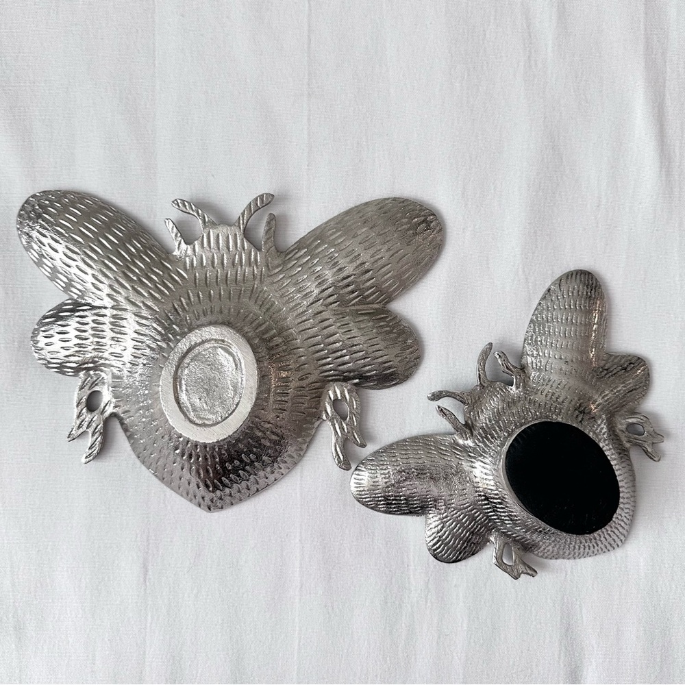 Silver Bumble Bee Trinket Dishes - Picture 4 of 9